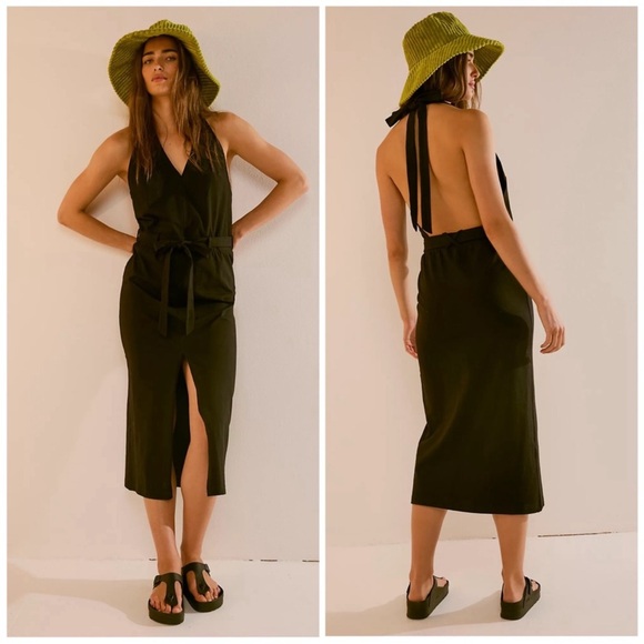 NWOT Free People Beach Randi MIDI Dress - Picture 1 of 4